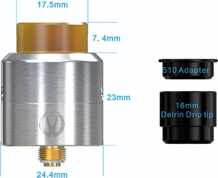 Vandy Vape Pulse RDA 24mm Black
