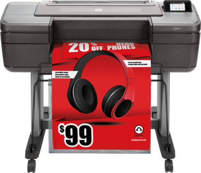 HP DesignJet Z6 PostScript Plotter - 24'' (610mm) με Αυτόματο Τροφοδότη (ASF)