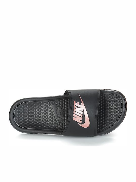 Benassi Just Do It Women's Slides Black
