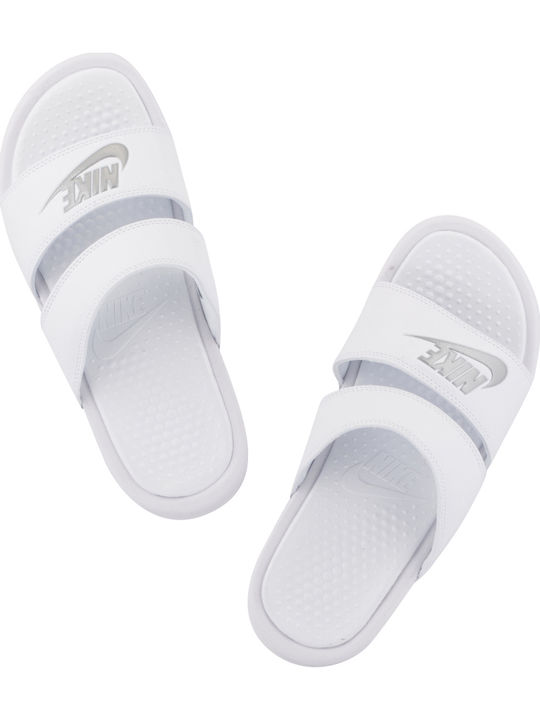 Benassi Duo Ultra Slides Șlapi Damă Albă Culoare