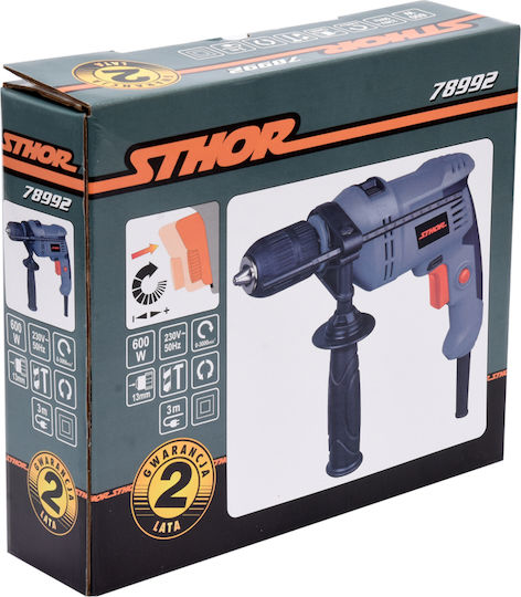 Sthor Κρουστικό Δράπανο 600W
