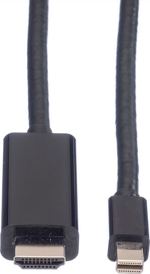 Value Cable mini DisplayPort male - HDMI male 2m Black (11.99.5796)