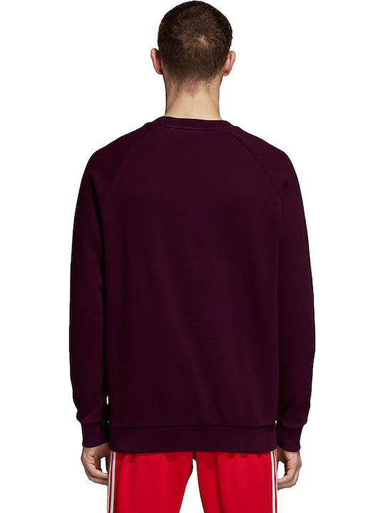 adidas Trefoil Men's Sweatshirt Burgundy