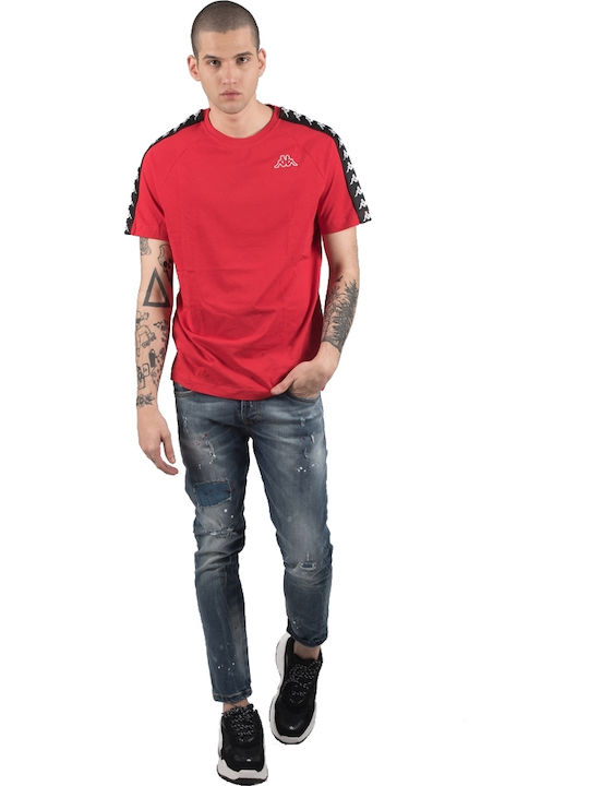 222 Banda Coen Slim Αθλητικό T-shirt Κόκκινο