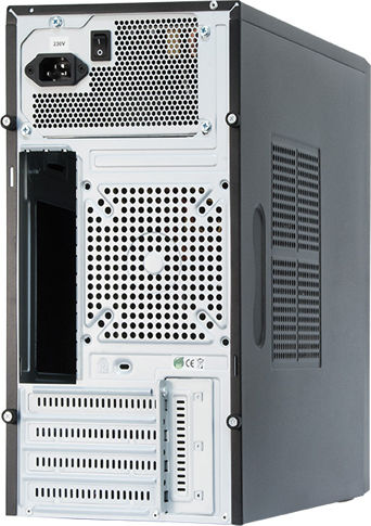 Chieftec CT-01B-350GPB Micro Tower Κουτί Υπολογιστή Μαύρο