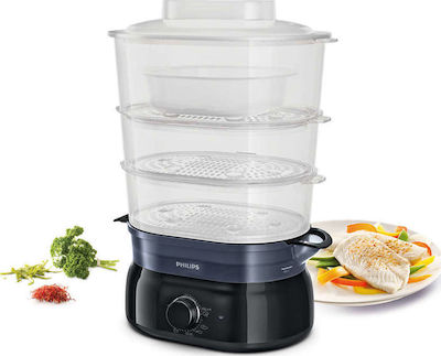 Philips Dampfgarer mit 3 Kochstufen 9Es