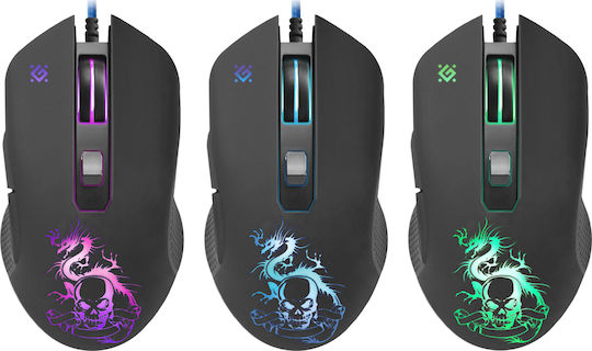 Defender Sky Dragon GM-090L RGB Gaming Mouse 3200 DPI Black