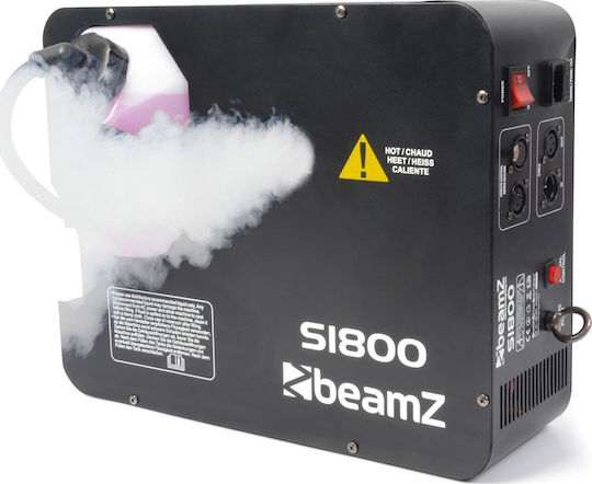 BeamZPro S1800 Fog Machine 1800W Wired Remote Compatible with DMX Control