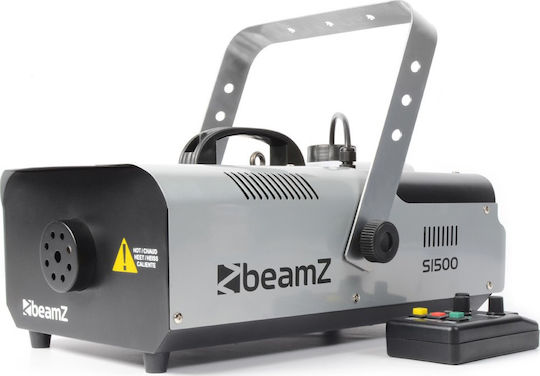 BeamZ S1500 Fog Machine 1500W Wired Remote Compatible with DMX Control