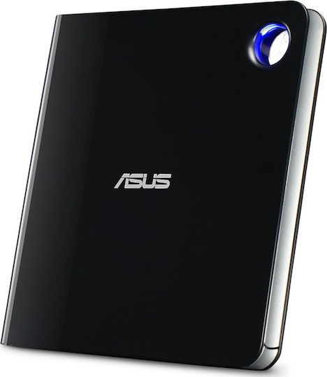 Asus SBW-06D5H-U External Blu-Ray/DVD/CD Recorder for Desktop / Laptop Black