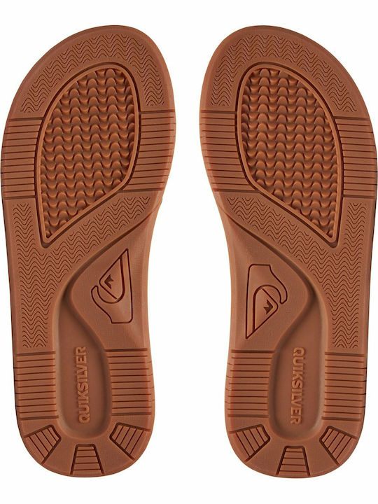 Coastal Oasis Herren Flip Flops Braun