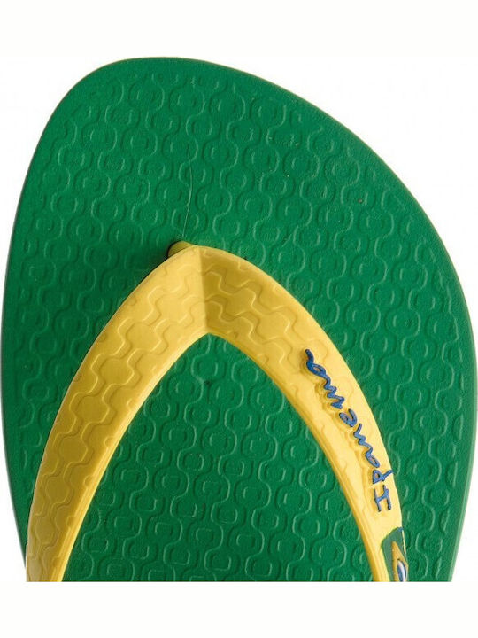 Classic Brazil II Men's Flip Flops Yellow