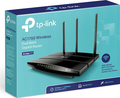 TP-LINK Archer C7 v5 Wireless Router Wi‑Fi 5 with 4 Gigabit Ethernet Ports