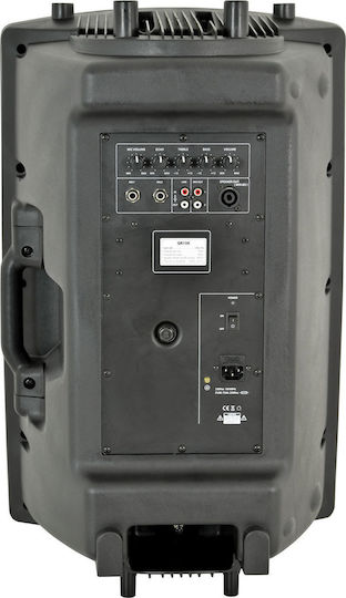 QTX Sound QR15K 178.316UK Active PA Speaker 80W with 15" Woofer 43x36x68cm