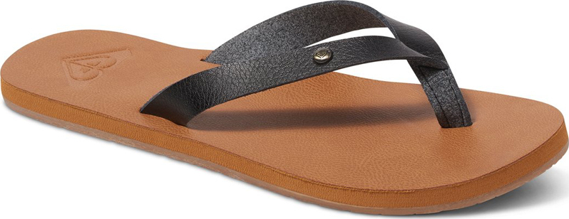 roxy jyll flip flops tan