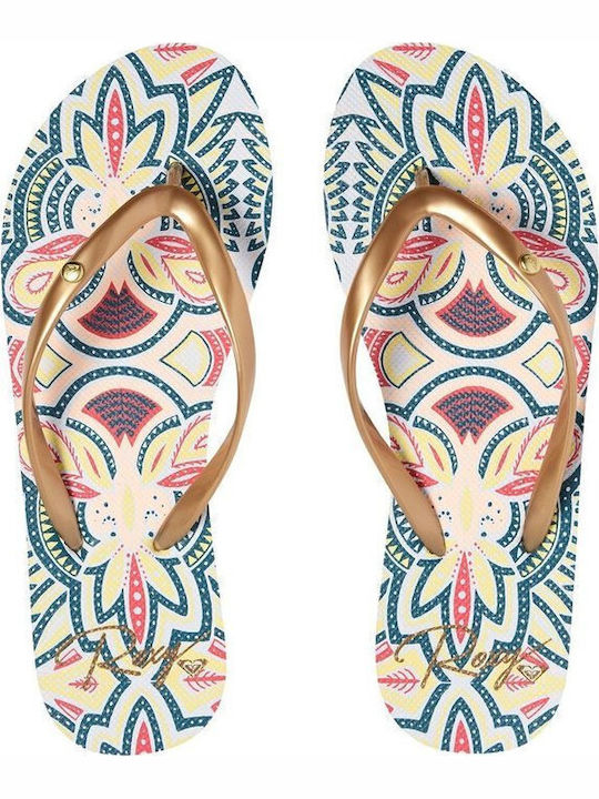 Portofino II Women's Flip Flops Gold