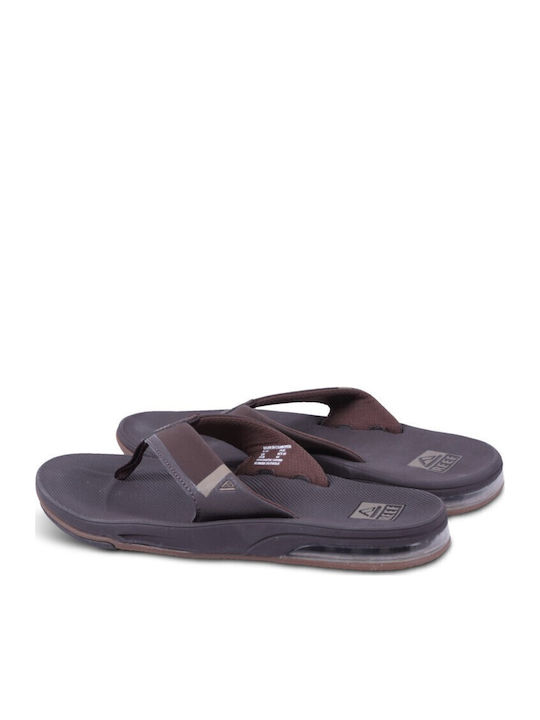 Fanning Low Slapi Bărbați Flip Flops Anatomici Maro