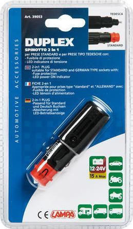 Lampa Car Cigarette Lighter Adapter 12V - 24V