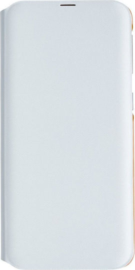 Samsung Buchen Sie Synthetisches Leder Weiß (Galaxy A40)