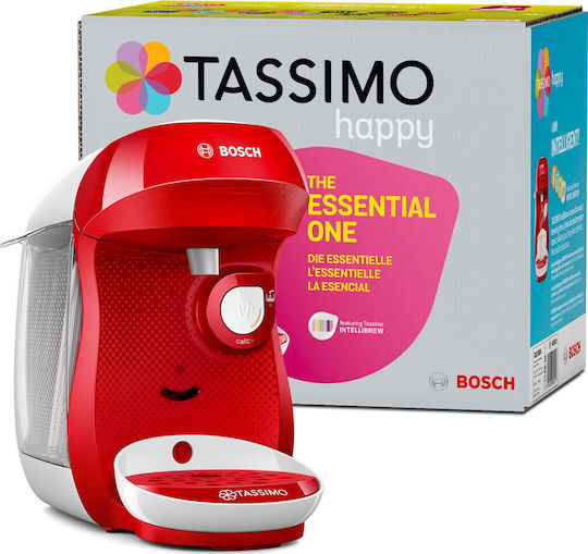 Bosch Happy Pod Coffee Machine Tassimo Pressure 3.3bar Red
