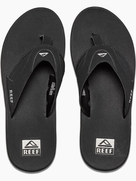 Fanning Ανδρικά Flip Flops Ανατομικά Μαύρα