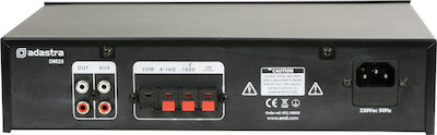 Adastra DM25 Ολοκληρωμένος Ενισχυτής Εγκαταστάσεων 25W/100V και Συνδέσεις USB/FM/Bluetooth σε Γκρι Χρώμα