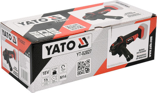 Yato YT-82827 Grinder 125mm Battery 18V Solo