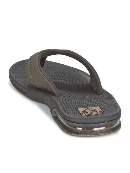 Fanning Men's Flip Flops Brown/Gum