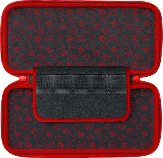 Hori Alumi Case SuperMario Schalter Rot