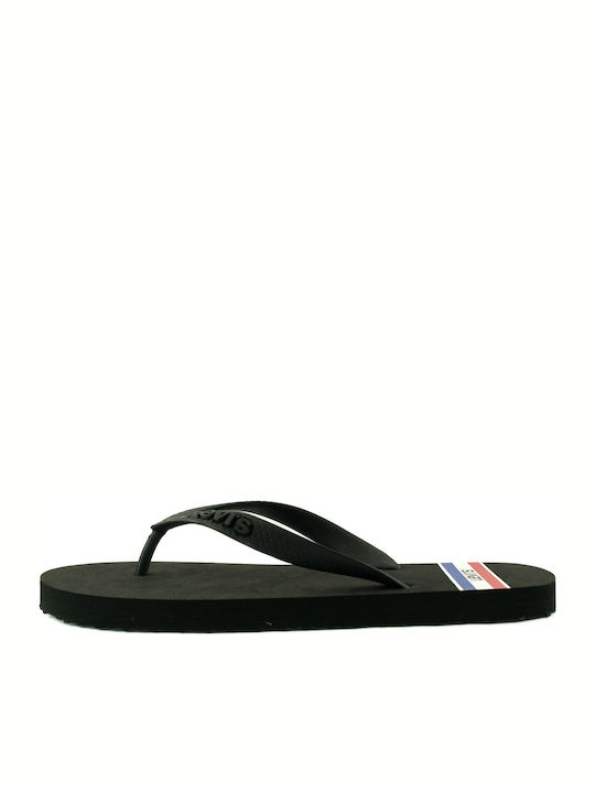 Jurupa Herren Flip Flops Schwarze