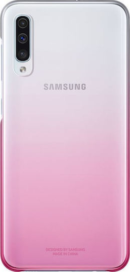 Samsung Back Cover Σιλικόνης Ροζ (Galaxy A50)
