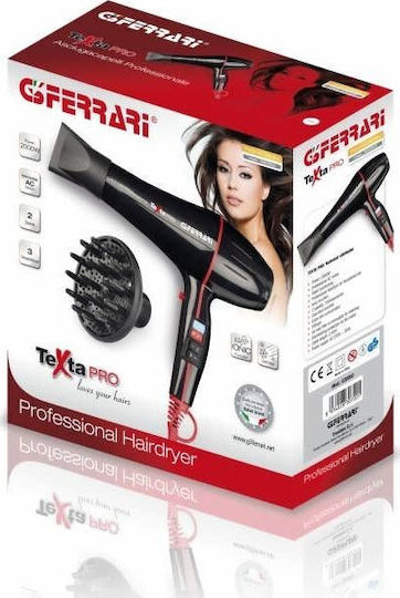 G3Ferrari Professional Hair Dryer with Diffuser 2000W
