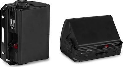 Power Dynamics Passive On-wall Speakers BGO40 (Pair) 14.5x12.7x19.8cm in Black Color