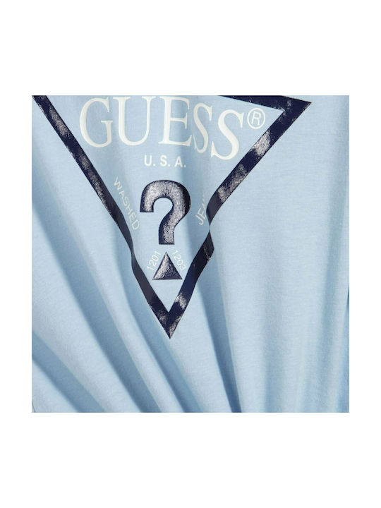 Guess Kinder-T-Shirt Hellblau