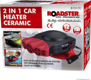 Roadster Aeroterma auto 12V 150W