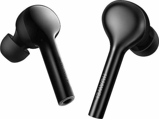 Huawei FreeBuds Lite Bluetooth Handsfree Ακουστικά με Αντοχή στον Ιδρώτα και Θήκη Φόρτισης Μαύρα