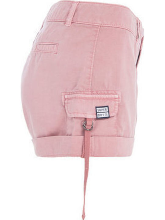 Tencel Rookie Cargo Γυναικείο Σορτς Ροζ