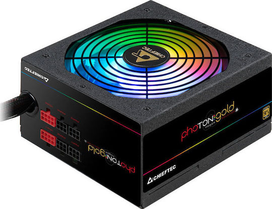 Chieftec Photon 750W Schwarz Computer-Netzteil Semi-Modular 80 Plus Gold
