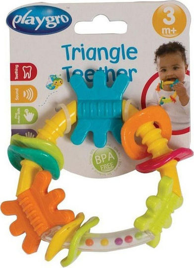 Playgro Μασητική Κουδουνίστρα Οδοντοφυΐας από Πλαστικό για 3 m+
