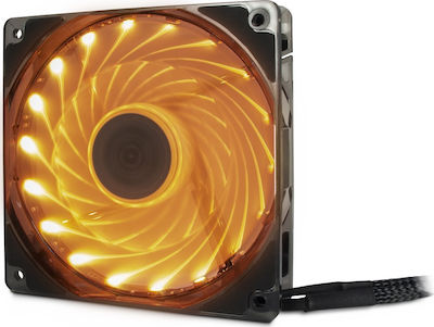 Inter-Tech L-12025 Aura RGB Case Fan με Σύνδεση 4-Pin PWM