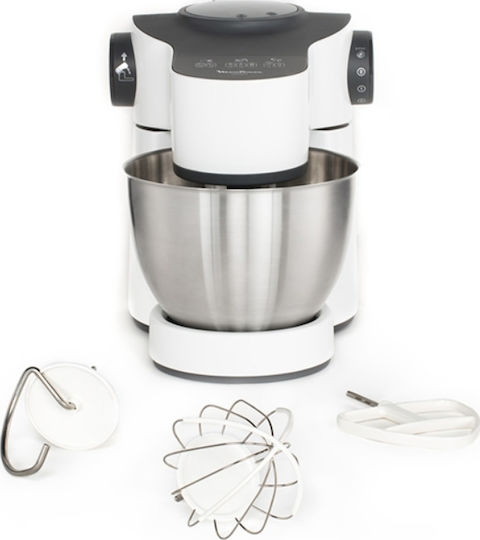 Moulinex Wizzo Stand Mixer 1000W with Stainless Mixing Bowl 4lt