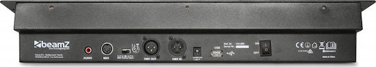 BeamZPro DMX-240 DMX Controller Κονσόλα Φωτισμού με 192 Κανάλια Ελέγχου / 1 Είσοδο XLR με Τοποθέτηση Rack