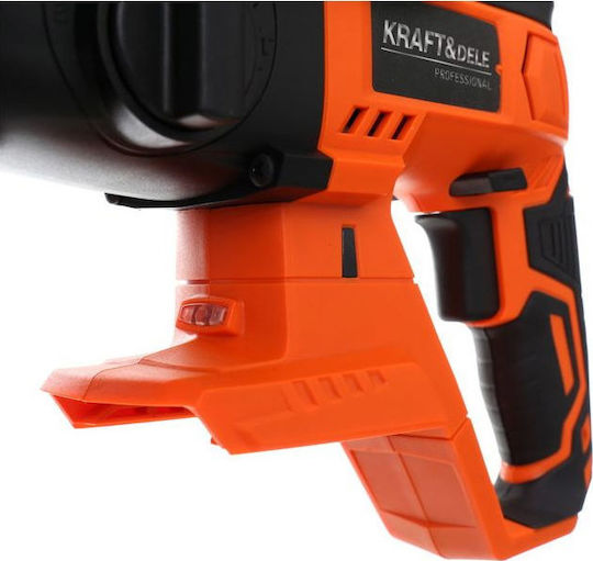 Kraft & Dele KD-1770 Percuție Ciocan rotopercutor Baterie 18V Solo cu Suport SDS Plus KD1770