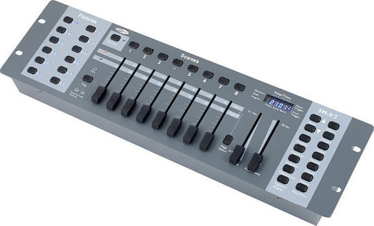 Showtec SM-8/2 Controler DMX Consolă de Iluminat cu 192 Canale de Control