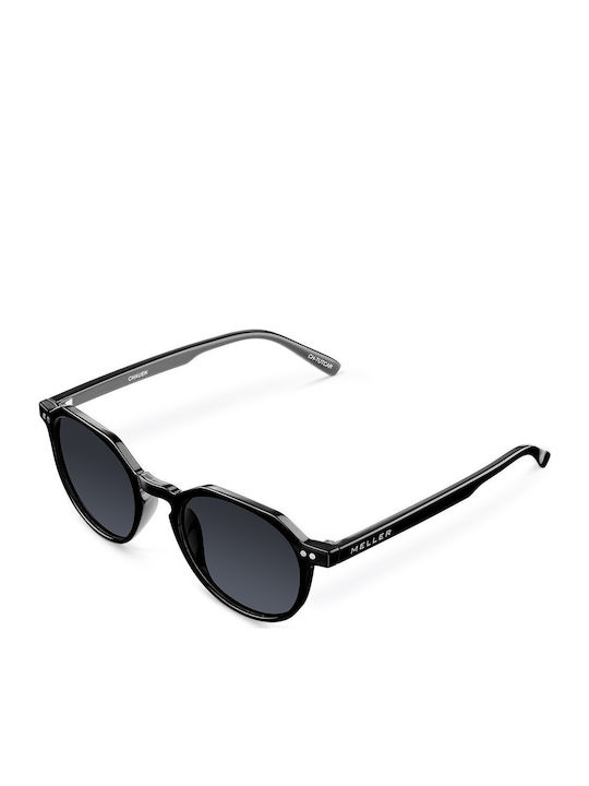 Meller Chauen Unisex Γυαλιά Ηλίου με Κοκκάλινο Σκελετό All Black CH-TUTCAR
