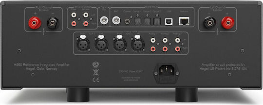 Hegel H590 Integrat Amplificator Hi-Fi Stereo 301W/8Ω Negru