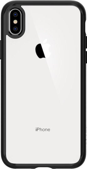 Spigen Ultra Hybrid Back Cover Πλαστικό Μαύρο (iPhone XS Max)