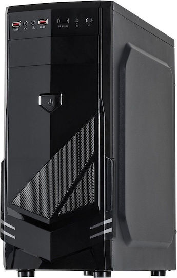 Inter-Tech B-30 Middle Tower Carcasă PC Neagră