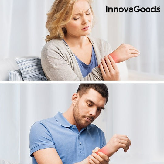 InnovaGoods Magnetic Compression Wrist Brace with Thumb in Beige Color V0101030