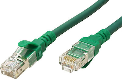 Roline S/FTP Cat.6a Ethernet Network Cable 10m Green 1pcs